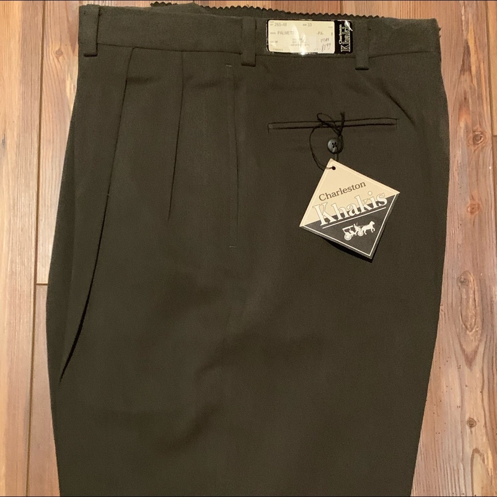 Charelston khaki palmetto green